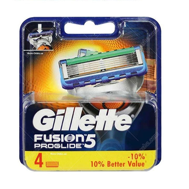 تیغ یدک ژیلت (Gillette) مدل Fusion 5 Proglide بسته 4 عددی