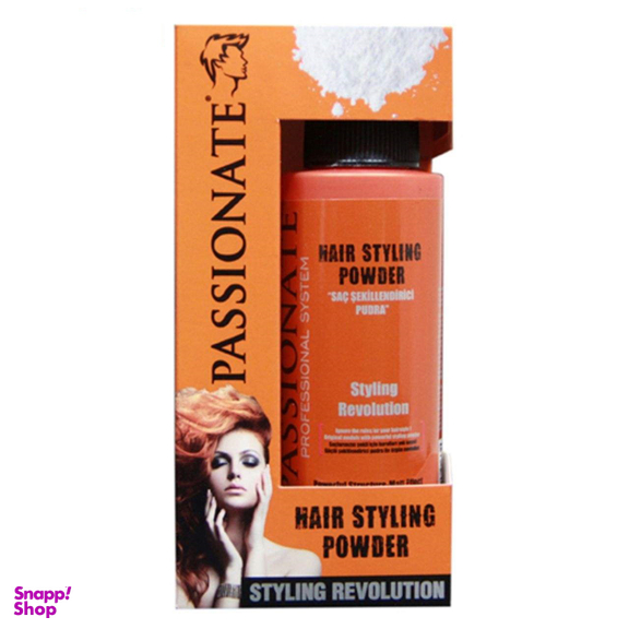 پودر حالت‌دهنده مو پشینت (Passionate) مدل Styling Revolution رنگ نارنجی وزن 20 گرم