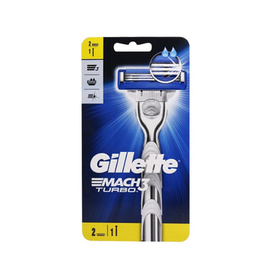 خودتراش ژیلت (Gillette) مدل Mach3 توربو دو یدک