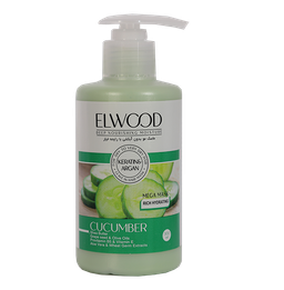 ماسک مو بدون آبکشی الوود (Elwood) حاوی عصاره خیار حجم 300 میلی‌لیتر