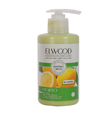 ماسک مو بدون آبکشی الوود (Elwood) حاوی عصاره لیمو نعناع حجم 300 میلی‌لیتر