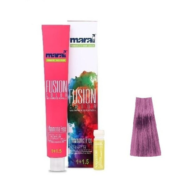 رنگ مو مارال (Maral) مدل Fusion Color شماره 7.991 رنگ ارغوانی پاستل حجم 100 میلی‌لیتر