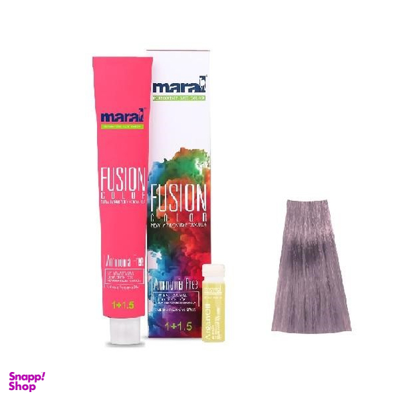 رنگ مو مارال (Maral) مدل Fusion Color شماره 7.109 رنگ یاس بنفش حجم 100 میلی‌لیتر