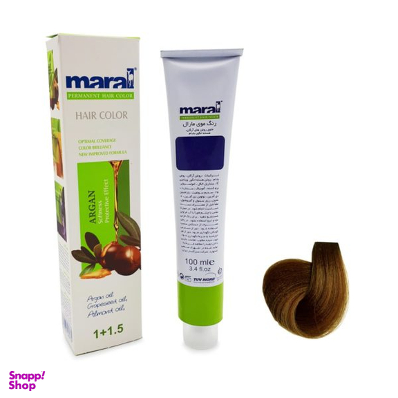 رنگ مو مارال (Maral) شماره 6.78 قهوه ای کاپوچینو حجم 100 میلی‌لیتر
