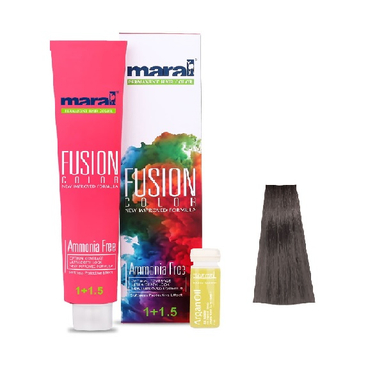 رنگ مو مارال (Maral) مدل Fusion شماره 5.110 رنگ خاکستری مات حجم 100 میلی‌لیتر