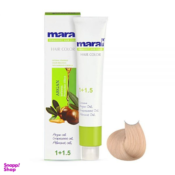 رنگ مو مارال (Maral) شماره 8.08 حجم 100 میلی‌ لیتر رنگ کاراملی