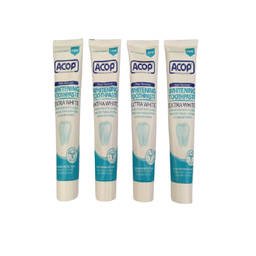 خمیر دندان آکوپ (Acop) مدل Whitening حجم 90 میلی‌ لیتر مجموعه 4 عددی