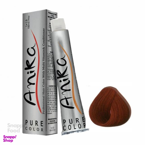 کیت رنگ مو آنیکا (Anika) شماره 5.6 رنگ آلبالویی تیره حجم 100 میلی‌ لیتر