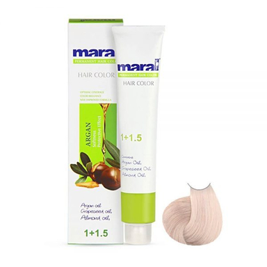 رنگ مو مارال (Maral) شماره 12.18 حجم 100 میلی‌ لیتر رنگ عروسکی رویال