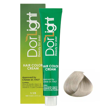 رنگ مو دورلایت شماره 90.01 رنگ نقره‌ای حجم 100 میلی‌لیتر