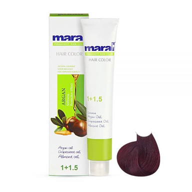 رنگ مو مارال (Maral) شماره 4.69 رنگ شرابی متوسط حجم 100 میلی‌لیتر