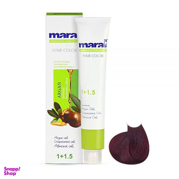 رنگ مو مارال (Maral) شماره 4.69 رنگ شرابی متوسط حجم 100 میلی‌لیتر