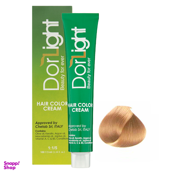 رنگ مو دورلایت (Dor Light) شماره 10.0 رنگ بلوند فوق روشن حجم 100 میلی‌لیتر