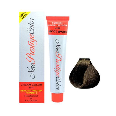 رنگ مو نیو پرستیژ کالر (New Prestige Color) شماره 3.1 رنگ قهوه‌ای خاکستری تیره حجم 120 میلی‌لیتر