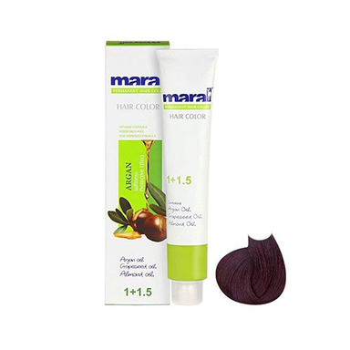 رنگ مو مارال (Maral) شماره 3.99 رنگ شرابی تیره حجم 100 میلی‌لیتر