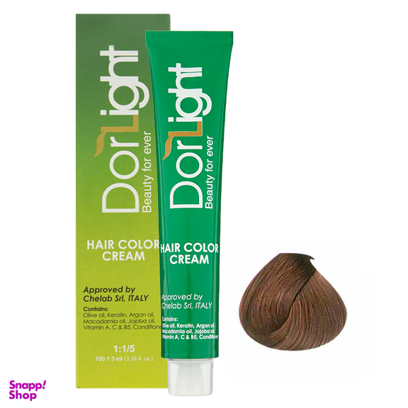 رنگ مو دورلایت (Dor Light) شماره 4.0 رنگ قهوه‌ای حجم 100 میلی‌لیتر