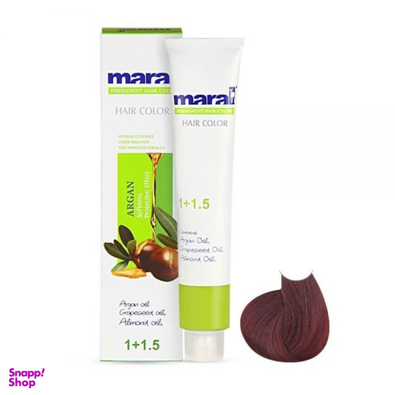 رنگ مو مارال (Maral) شماره 6.68 رنگ ماهگونی شرابی حجم 100 میلی‌لیتر
