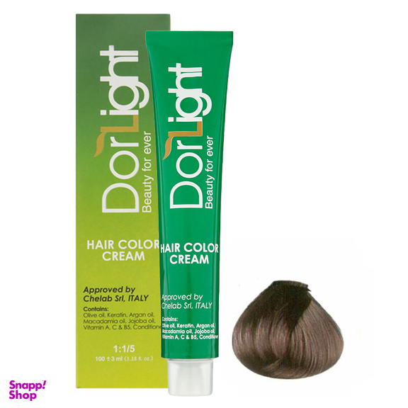 رنگ مو دورلایت شماره 7.2 رنگ بلوند دودی حجم 100 میلیلیتر