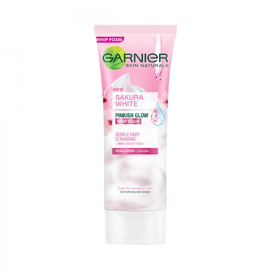 فوم لایه بردار پوست گارنیه (Garnier) مدل Pinkish Glow حجم 100 میلیلیتر