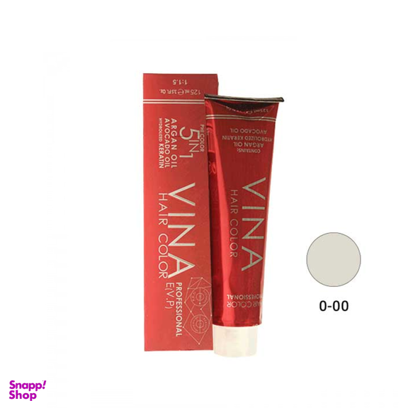 واریاسیون مو وینا (Vina) مدل روشن کننده شماره E20 0.00 حجم 15 میلی‌لیتر