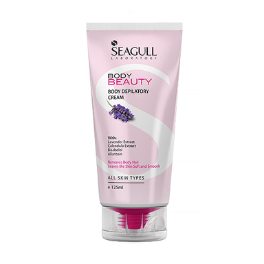کرم موبر بدن سی گل مدل Body Beauty رایحه لوندر حجم 125 میلی‌ لیتر