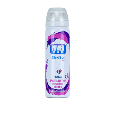 اسپری تاخیری دلتا (Delta) با رایحه وانیل وزن 60 گرم