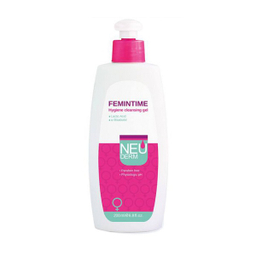 ژل بهداشتی بانوان نیودرم (Neuderm) مدل Femintime حجم 200 میلی‌لیتر