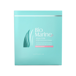 ماسک روشن کننده صورت و گردن بایو مارین (Bio Marine) مدل Aqua Tone حجم 15 میلی‌لیتر