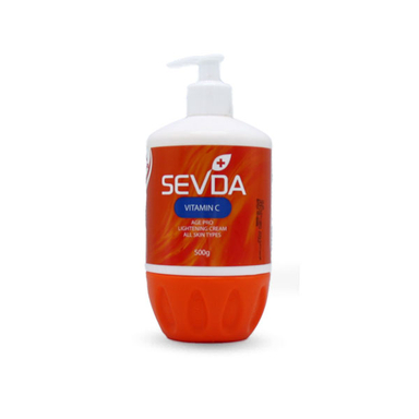 کرم آبرسان سودا (Sevda) مدل VITAMIN C وزن 500 گرم