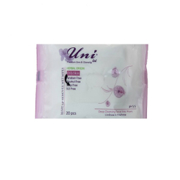 دستمال مرطوب یونی لد (Uni Led) سری Herbal Origin مدل Oily Skin بسته 20 عددی
