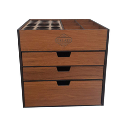 استند لوزام آرایشی لوکس طلایی (Golden luxe) مدل 002