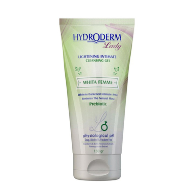 ژل بهداشتی بانوان روشن کننده هیدرودرم (Hydroderm) وزن 150 گرم