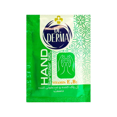 ژل دست آنتی باکتریال دکتردرما (Dr.derma) بسته 5 عددی