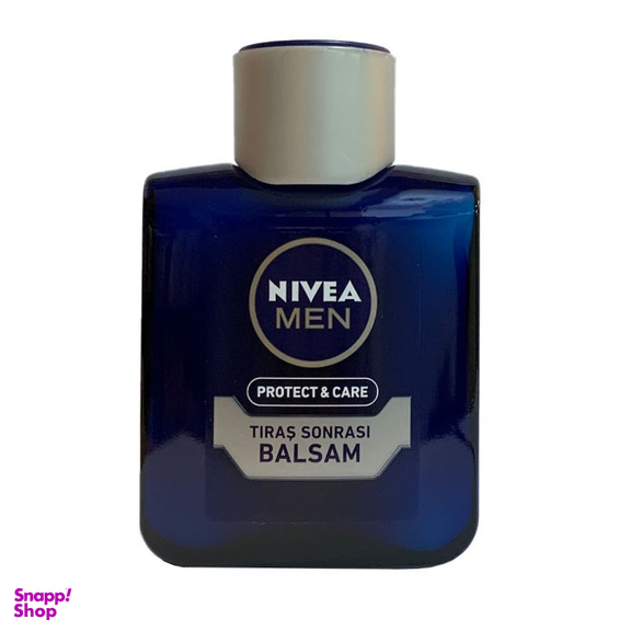 بالم افتر شیو نیوآ (Nivea) مدل protect & care سرمه ای حجم 100 میلیلیتر
