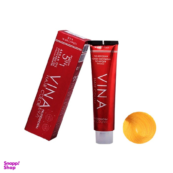 واریاسیون مو وینا (Vina) شماره 0.33 E15 رنگ طلایی حجم 15 میلی‌لیتر