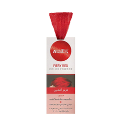 پودر دکلره رنگی آوایی مدل Fiery Red وزن 50 گرم