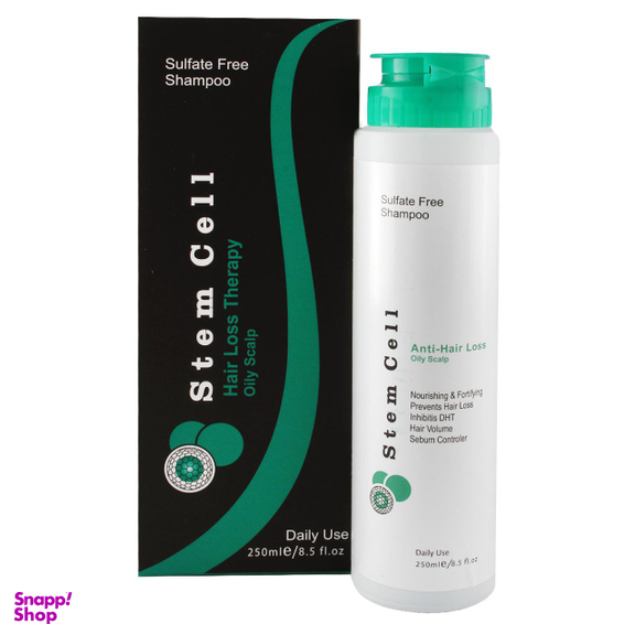 شامپو ضد ریزش و تقویت کننده استم سل مدل Oily Scalp حجم 250 میلی لیتر