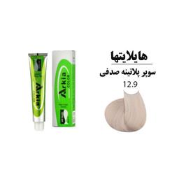 رنگ مو آرکیا (Arkia) شماره 12.9 رنگ سوپر پلاتین صدفی مرواریدی حجم 100 میلی‌ لیتر