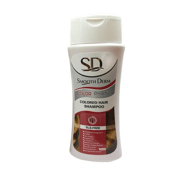 شامپو مو اسموت درم (Smooth derm) مدل Color Phane حجم 210 میلی‌لیتر