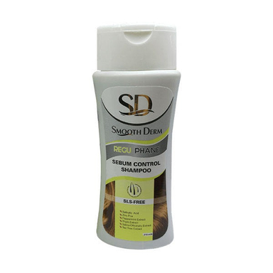 شامپو مو اسموت درم (Smooth derm) مدل Regu Phane حجم 210 میلی‌لیتر