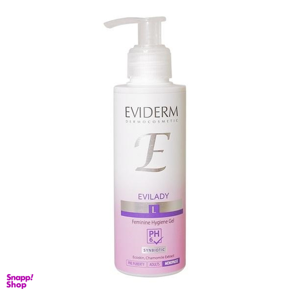 ژل بهداشتی بانوان یایسه اویدرم (Eviderm) مدل آلویه ورا حجم 150 میلی‌لیتر