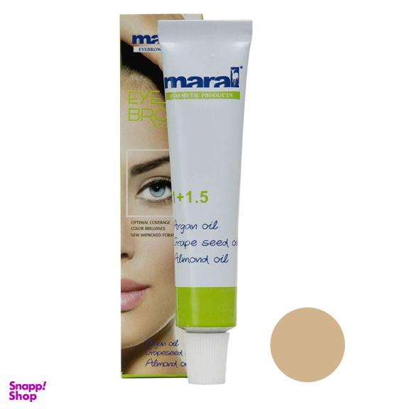 رنگ ابرو مارال (Maral) شماره 10حجم 15 میلی‌ لیتر رنگ بلوند پلاتینه