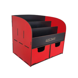 استند لوازم آرایشی لوکس طلایی (Golden luxe) مدل 008