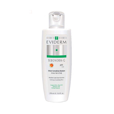 شامپو اویدرم (Eviderm) مدل Sebonorm-G حجم 250 میلی‌لیتر