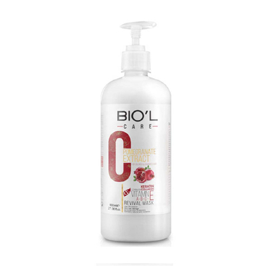 ماسک موی بیول (Biol) مدل Pomegranate حجم 800 میلی‌ لیتر