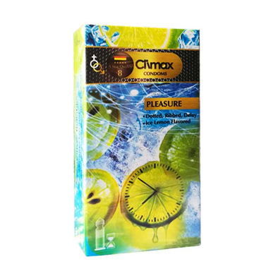 کاندوم تاخیری خنک کننده لیمو (Climax)کلیمکس 12 عددی