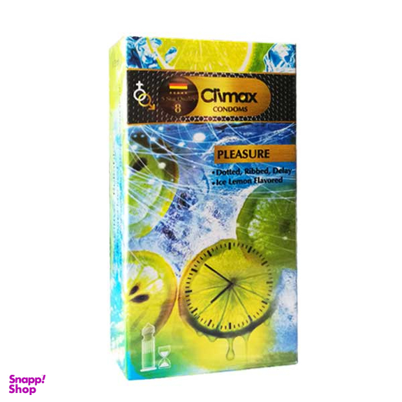 کاندوم تاخیری خنک کننده لیمو (Climax)کلیمکس 12 عددی