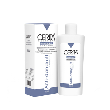 شامپو مو ضد شوره مو سریتا مدل Probiotic Dry حجم 200 میلی لیتر