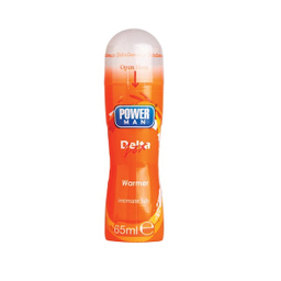 ژل گرم کننده دلتا زکس (Delta Zex) سری Power Man مدل Warmer حجم 65 میلی‌لیتر
