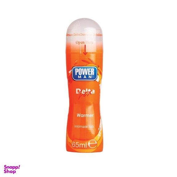 ژل گرم کننده دلتا زکس (Delta Zex) سری Power Man مدل Warmer حجم 65 میلی‌لیتر